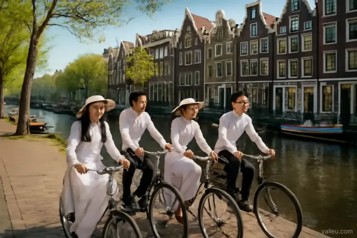 The Dutch: living with water, bicycles and practical directness