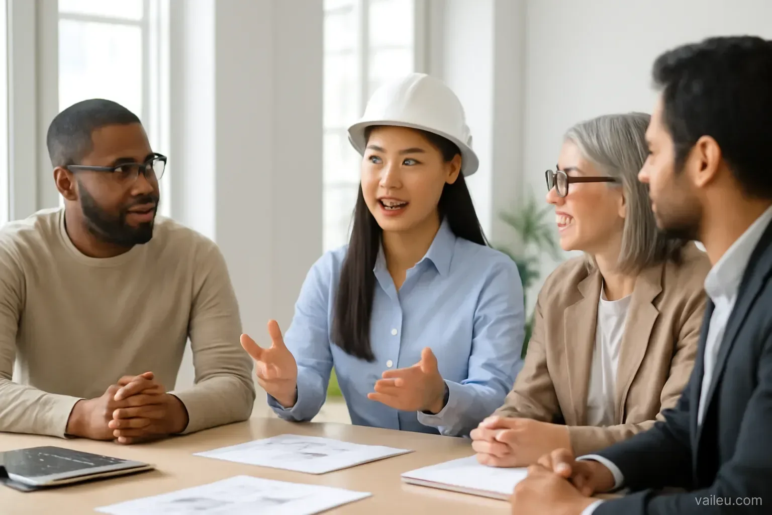 Giao tiếp nơi công sở châu Âu: thẳng thắn, phẳng và biết nói không