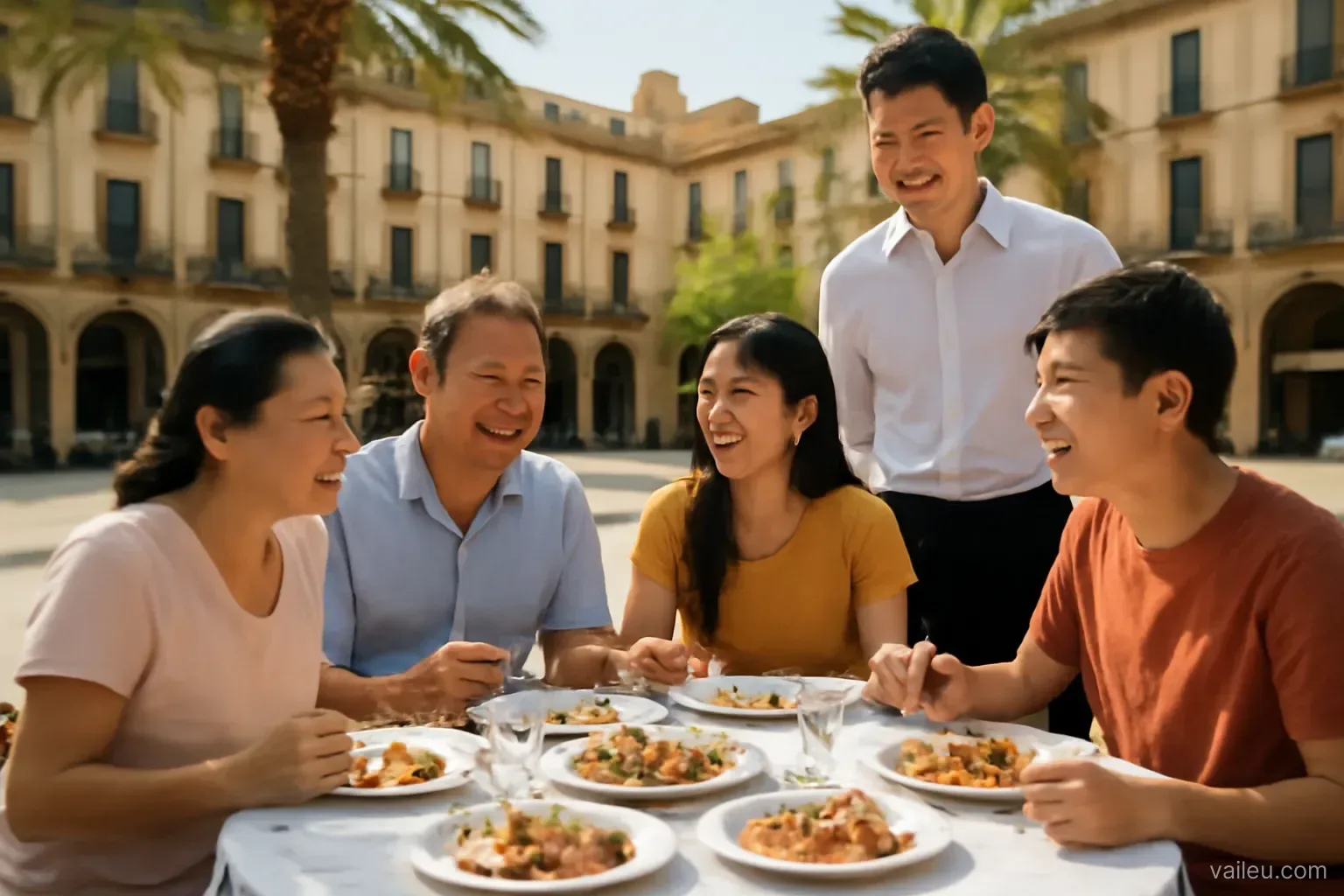 Phép lịch sự trên bàn ăn và chuyện tiền boa ở các nước châu Âu